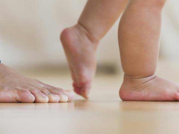 Taille de pied online bébé