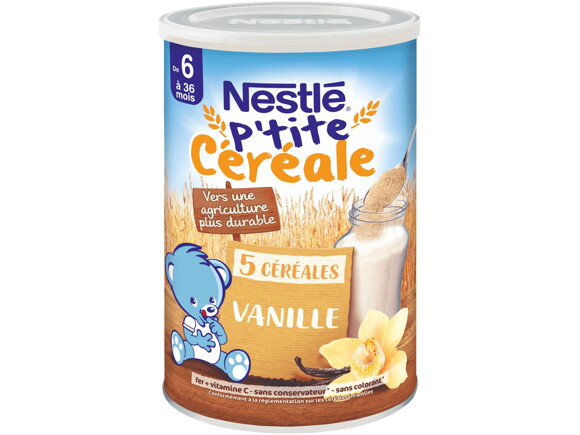 Nestlé · Bouillie lactée saveur biscuit · Dès 6 mois