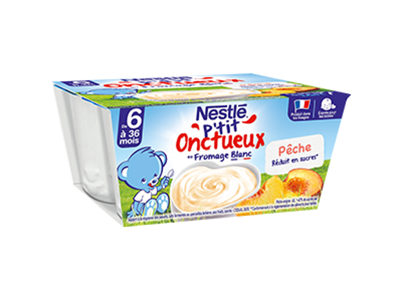 Les laitages et yaourts bébé Nestlé Bébé par P'tit Lactés
