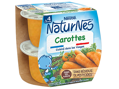 Les Légumes NaturNes® pour bébé