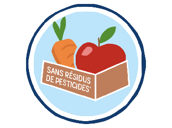 Sans résidus de pesticides2 